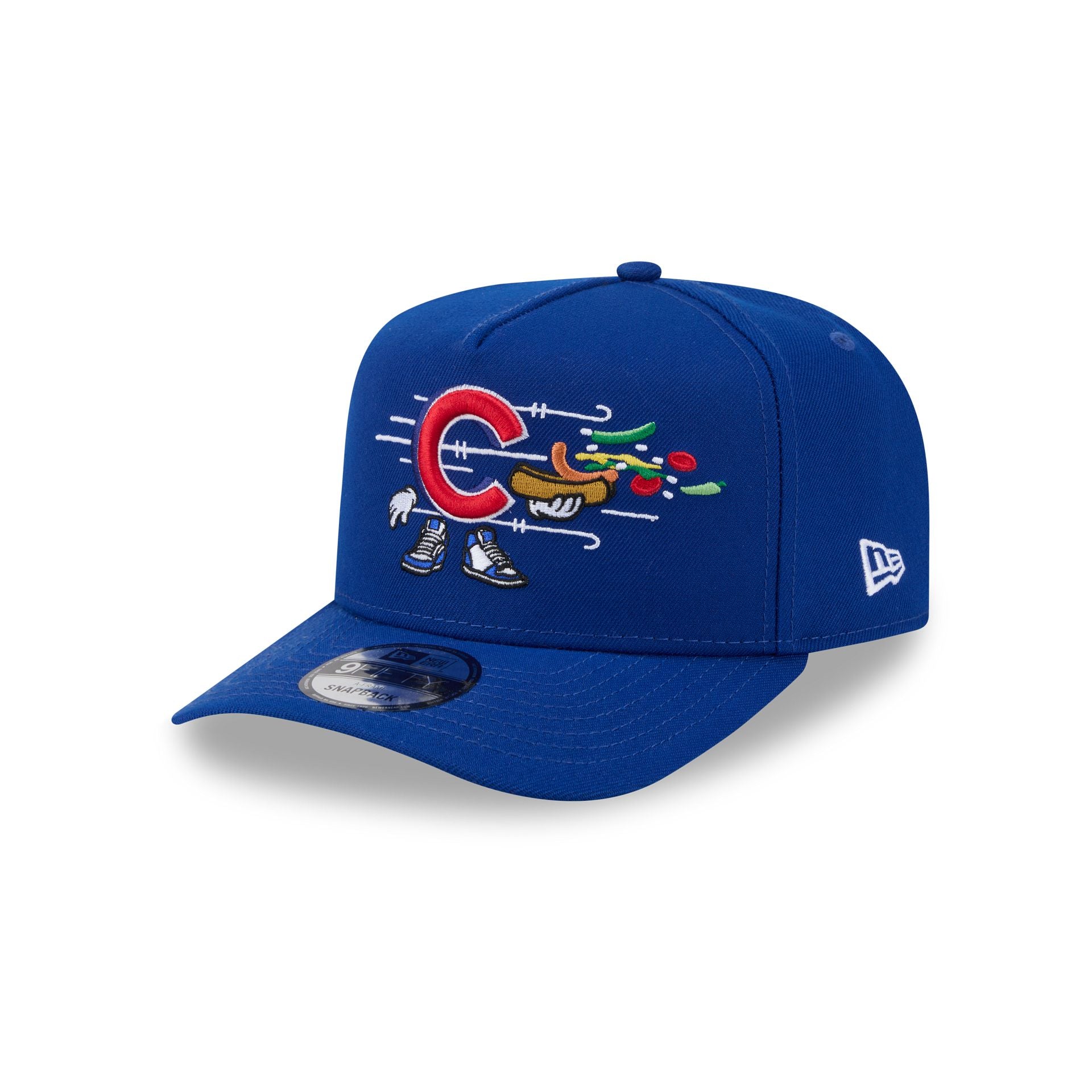 Chicago Cubs Cartoon 9FIFTY A-Frame Snapback Hat
