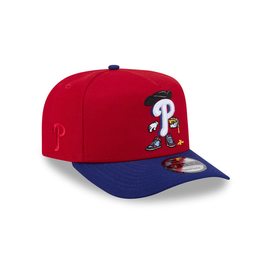Philadelphia Phillies Cartoon 9FIFTY A-Frame Snapback Hat - New Era Cap