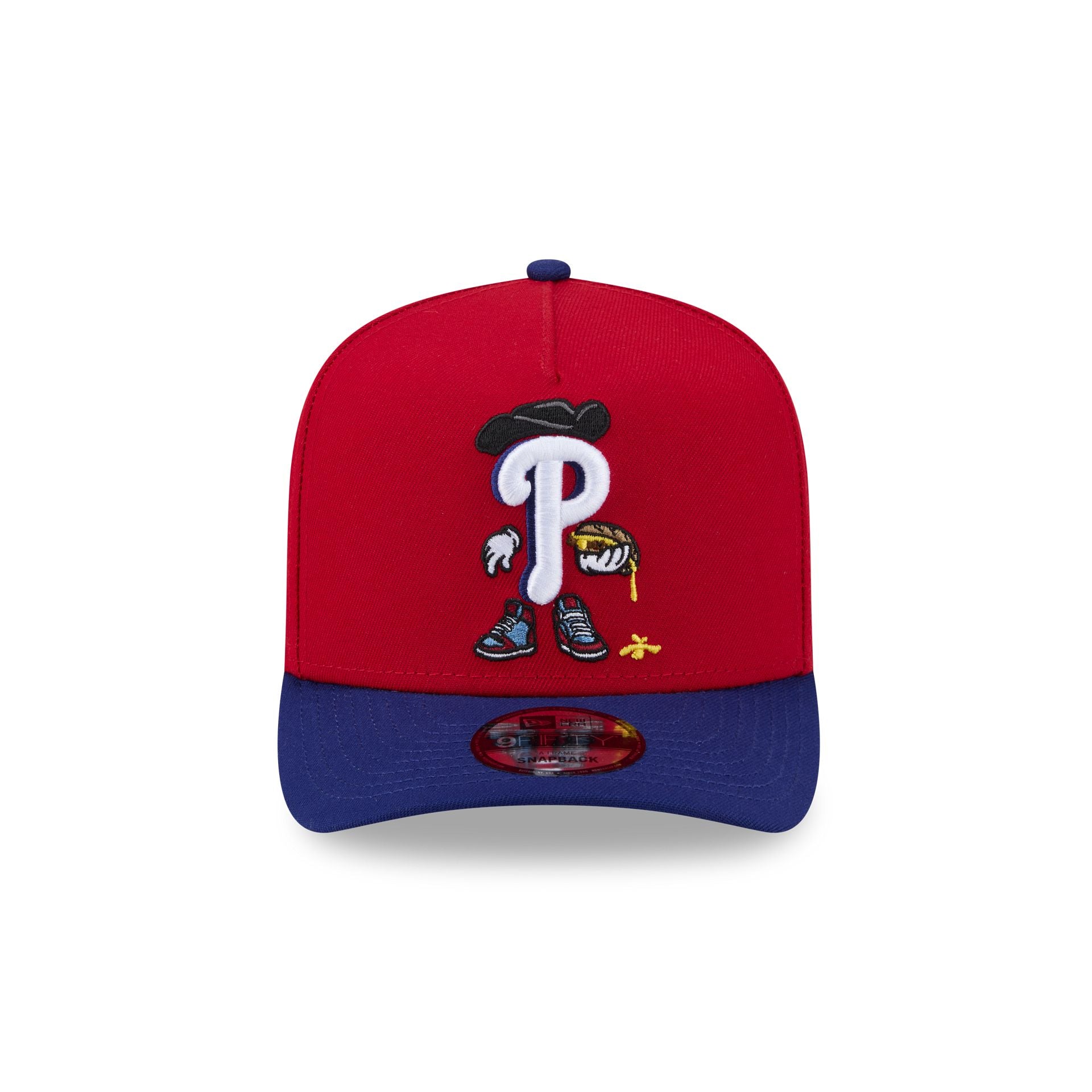 Philadelphia Phillies Cartoon 9FIFTY A-Frame Snapback Hat – New