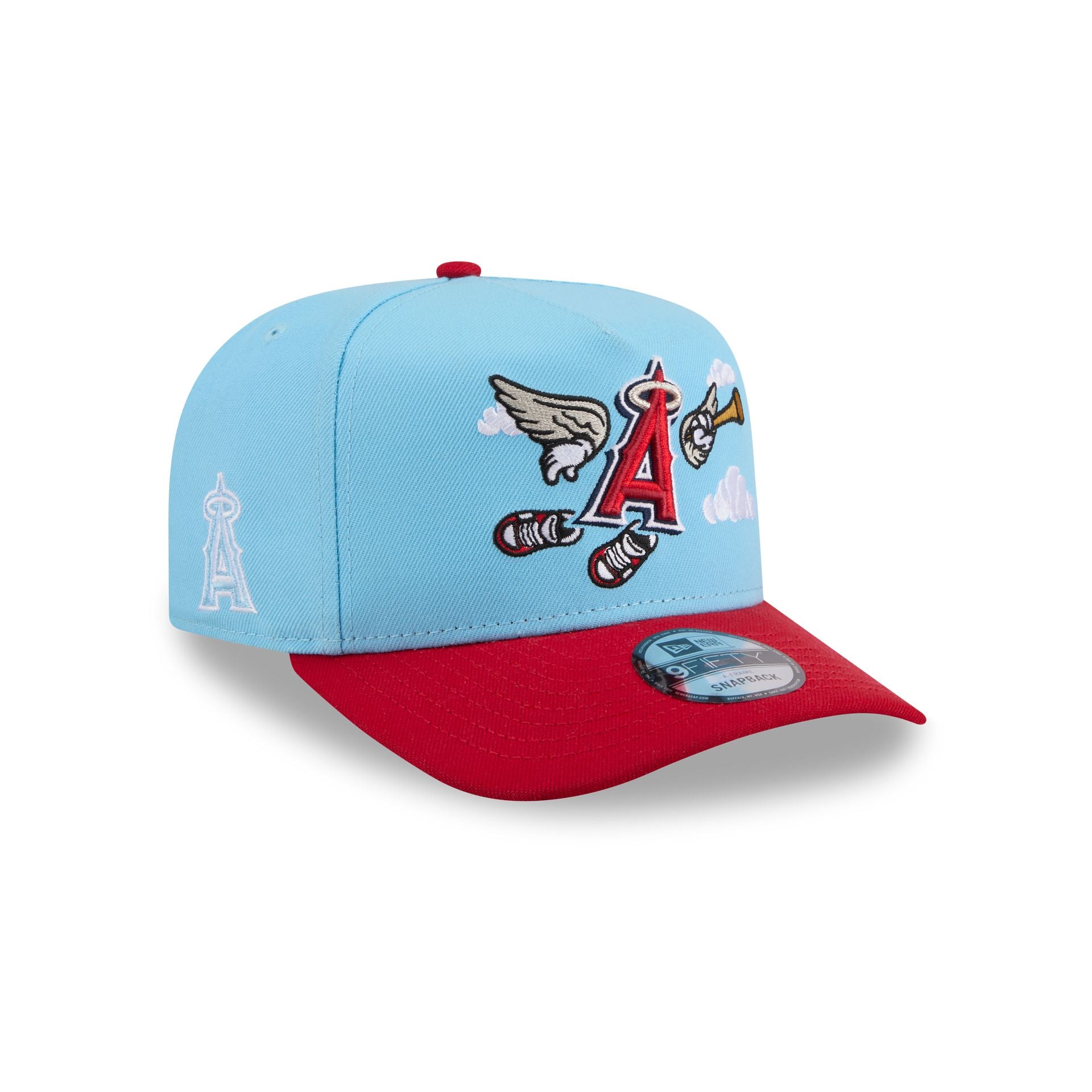 Los Angeles Angels Cartoon 9FIFTY A-Frame Snapback Hat