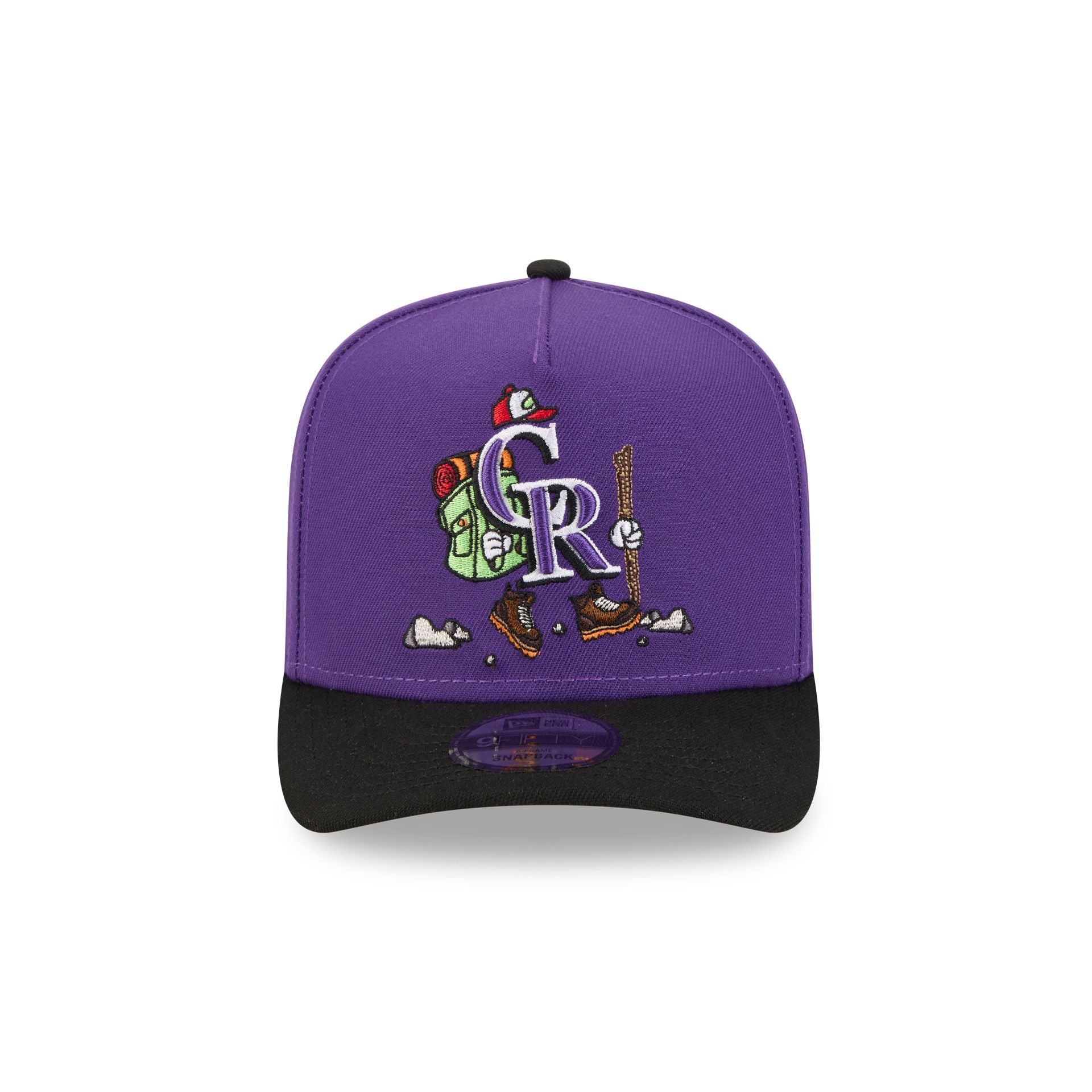 Colorado Rockies Cartoon 9FIFTY A-Frame Snapback Hat