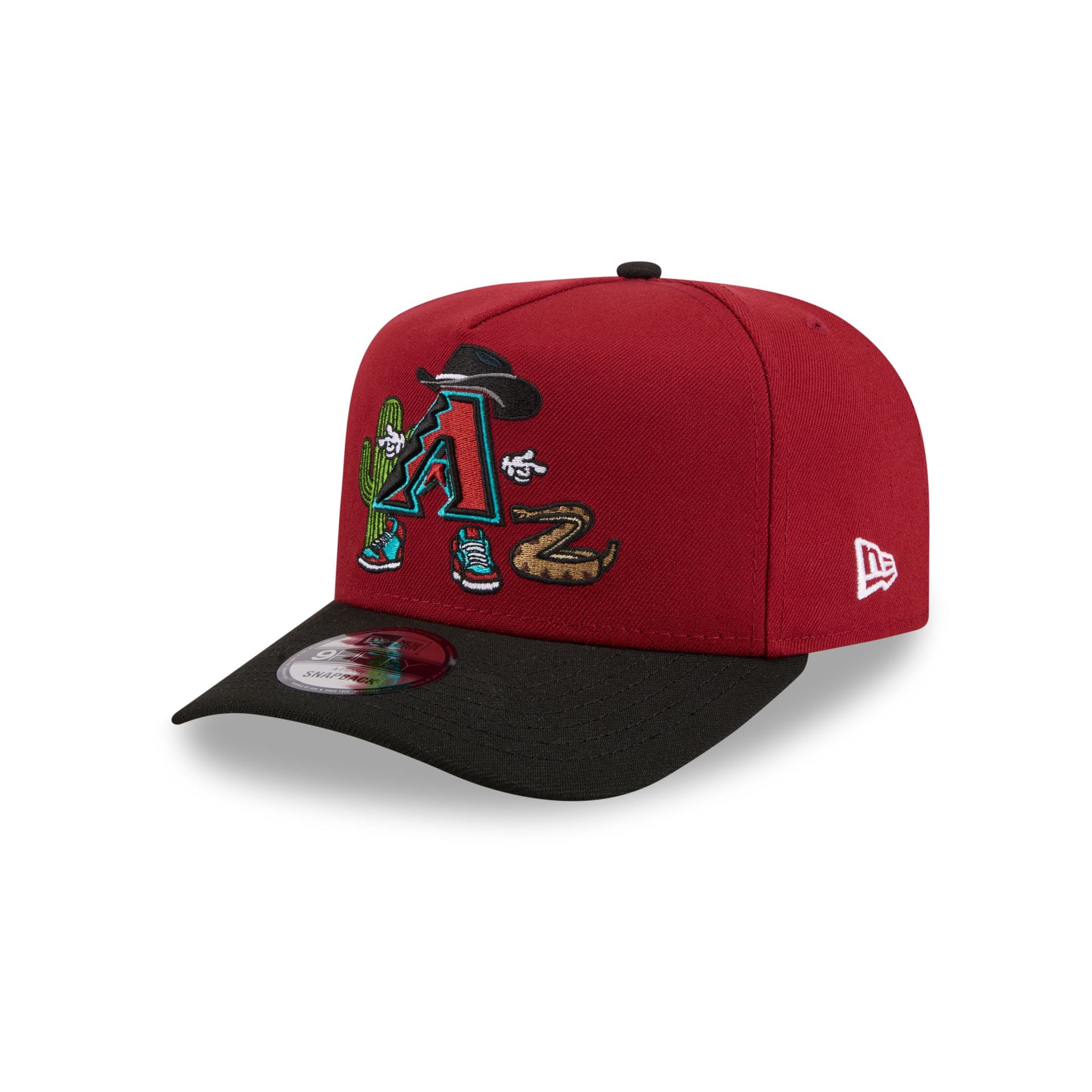 Arizona Diamondbacks Cartoon 9FIFTY A-Frame Snapback Hat – New Era Cap