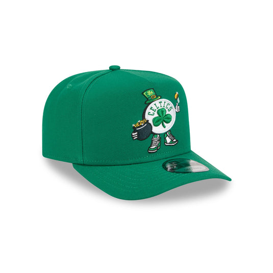 Boston Celtics Cartoon 9FIFTY A-Frame Snapback Hat