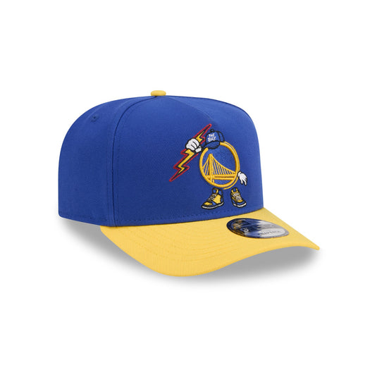 Golden State Warriors Cartoon 9FIFTY A-Frame Snapback Hat