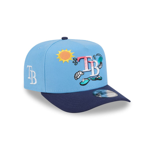 Tampa Bay Rays Cartoon 9FIFTY A-Frame Snapback Hat