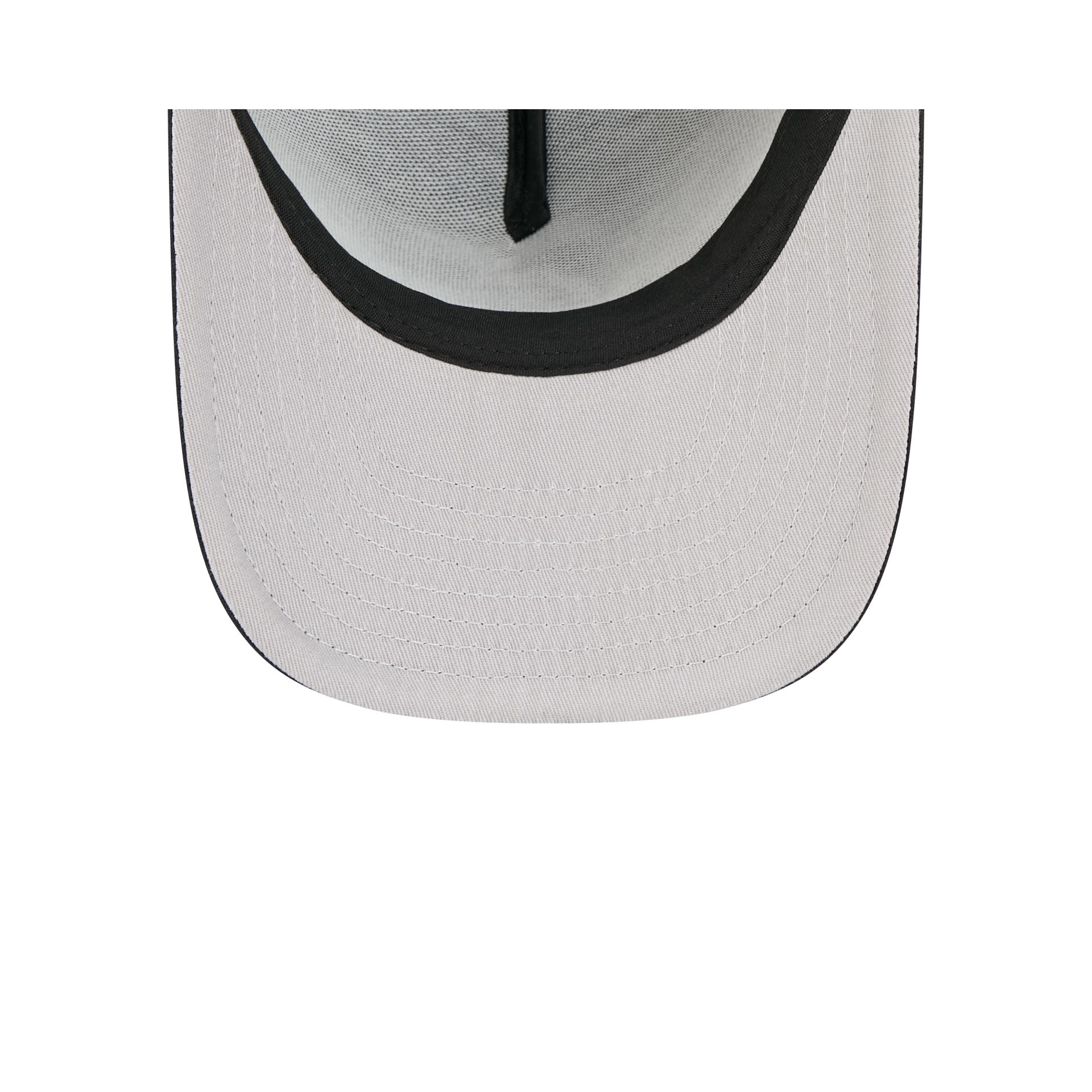 Chicago Cubs Washed Black 9FIFTY A-Frame Trucker Hat