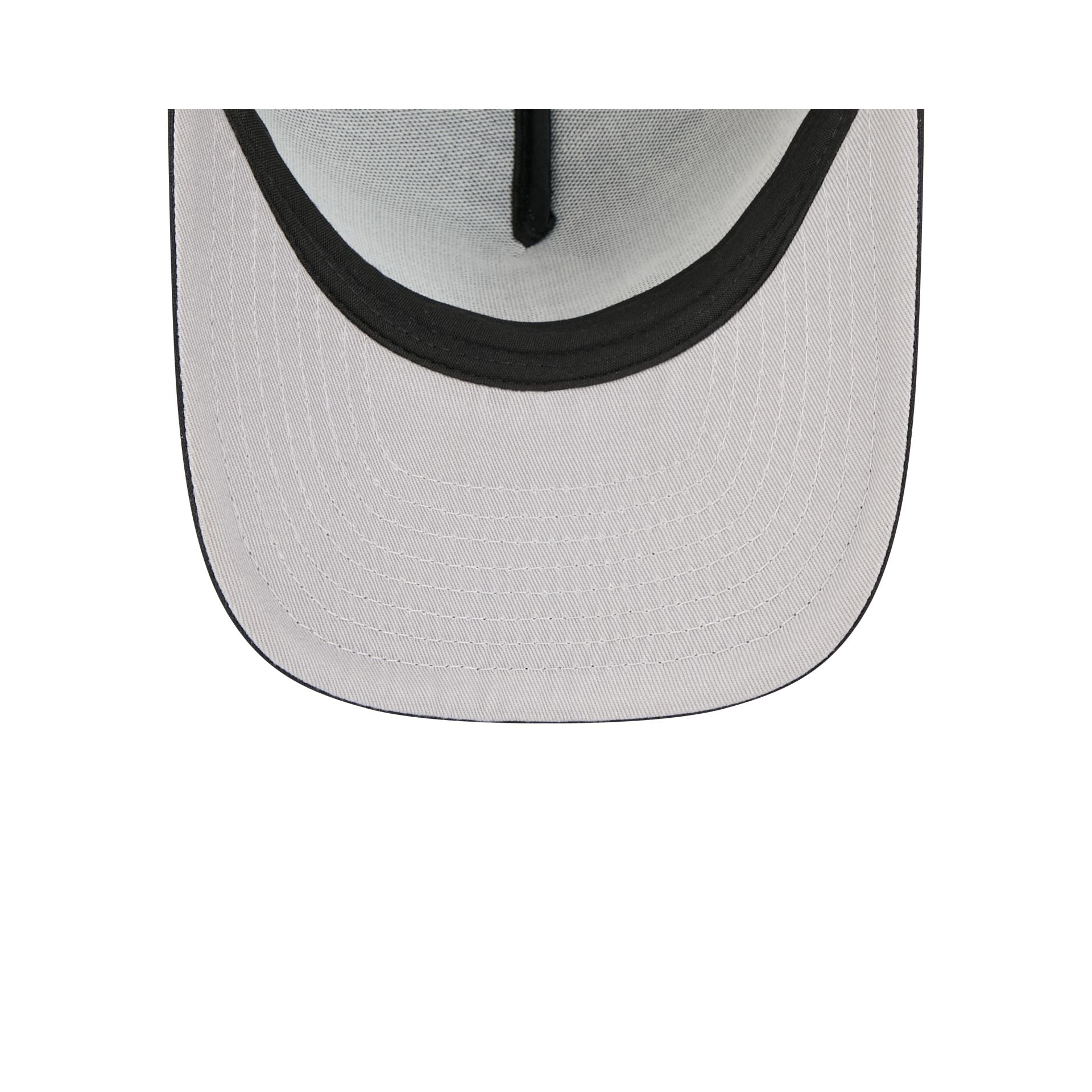 Chicago White Sox Washed Black 9FIFTY A-Frame Trucker Hat