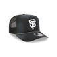 San Francisco Giants Washed Black 9FIFTY A-Frame Trucker Hat