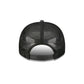 Golden State Warriors Washed Black 9FIFTY A-Frame Trucker Hat