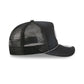 Golden State Warriors Washed Black 9FIFTY A-Frame Trucker Hat