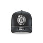 Boston Celtics Washed Black 9FIFTY A-Frame Trucker Hat