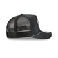Miami Heat Washed Black 9FIFTY A-Frame Trucker Hat