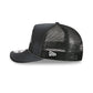 Chicago Blackhawks Washed Black 9FIFTY A-Frame Trucker Hat