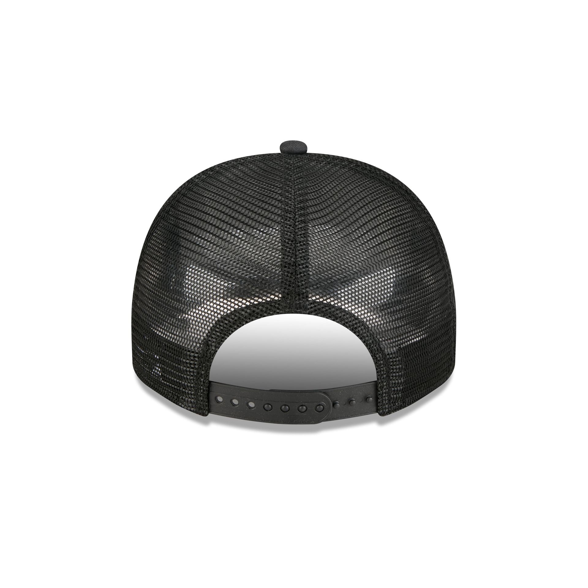 Chicago Blackhawks Washed Black 9FIFTY A-Frame Trucker Hat