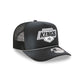 Los Angeles Kings Washed Black 9FIFTY A-Frame Trucker Hat