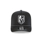 Vegas Golden Knights Washed Black 9FIFTY A-Frame Trucker Hat