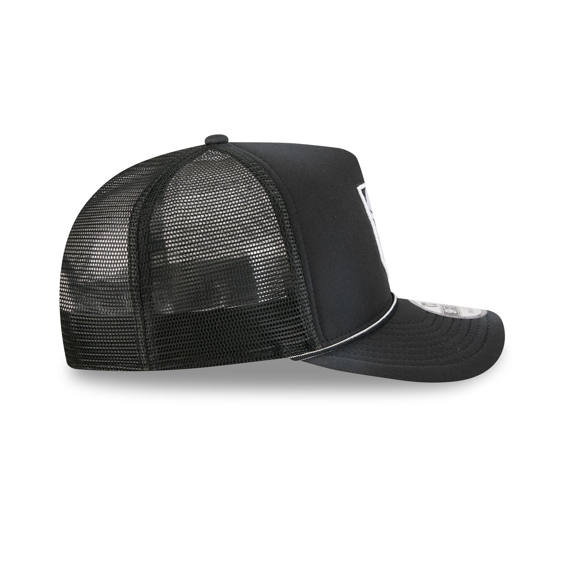 Vegas Golden Knights Washed Black 9FIFTY A-Frame Trucker Hat