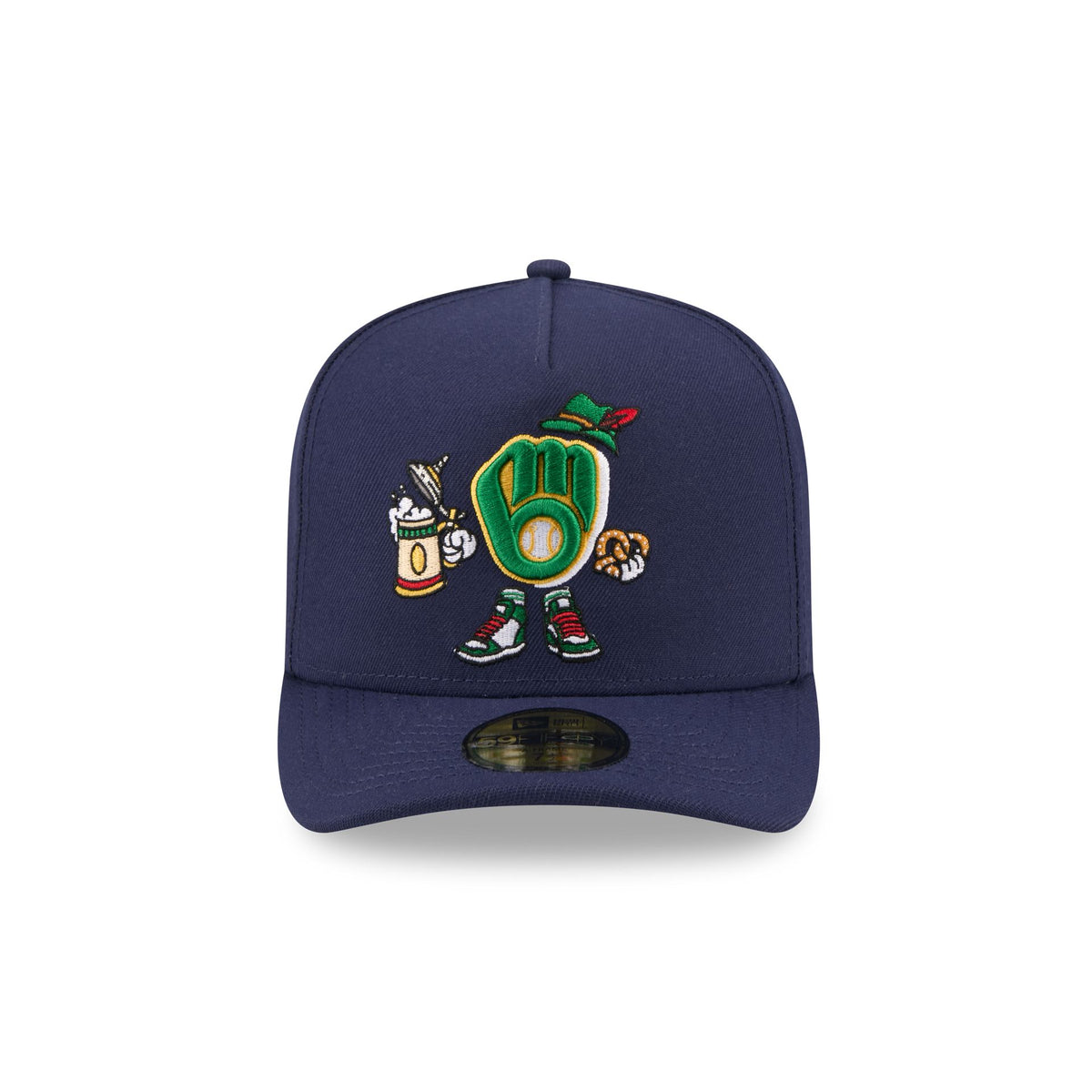 Milwaukee Brewers Cartoon 59FIFTY A-Frame Fitted Hat