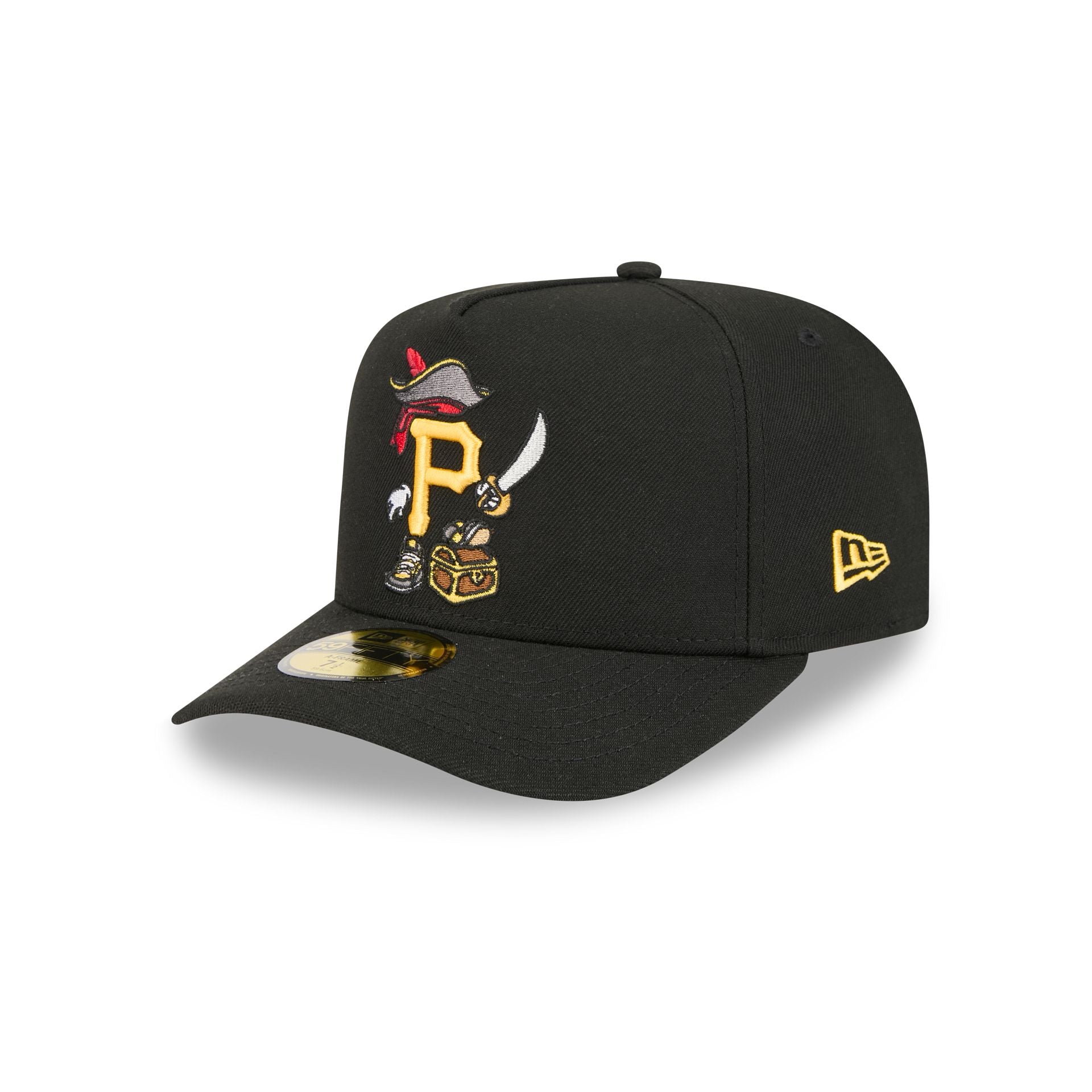 Pittsburgh Pirates Cartoon 59FIFTY A-Frame Fitted Hat