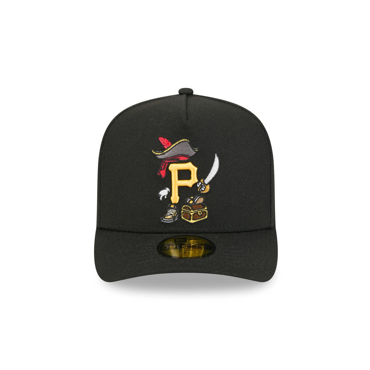 Pittsburgh Pirates Cartoon 59FIFTY A-Frame Fitted Hat