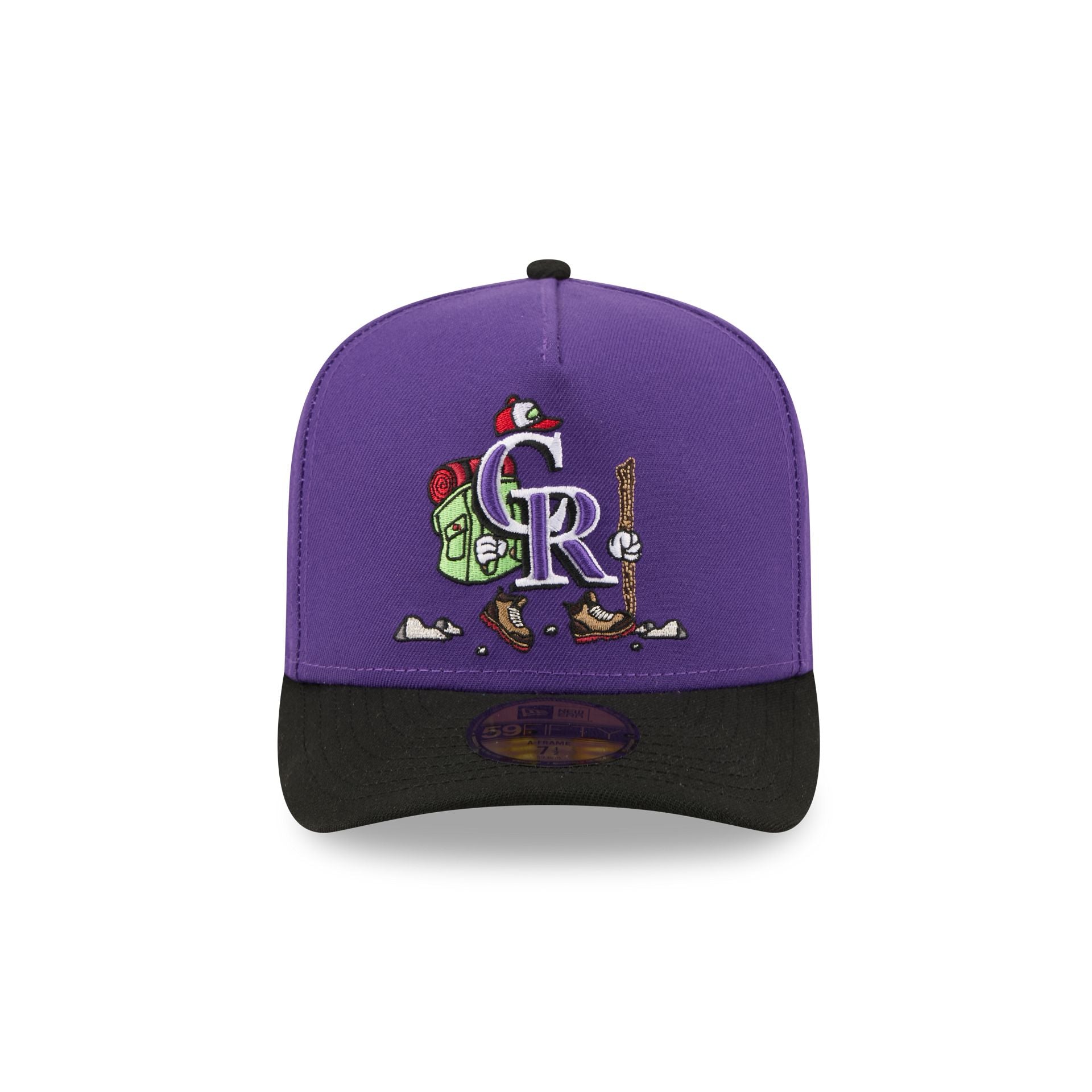 Colorado Rockies Cartoon 59FIFTY A-Frame Fitted Hat