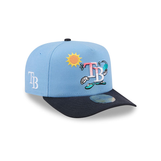Tampa Bay Rays Cartoon 59FIFTY A-Frame Fitted Hat
