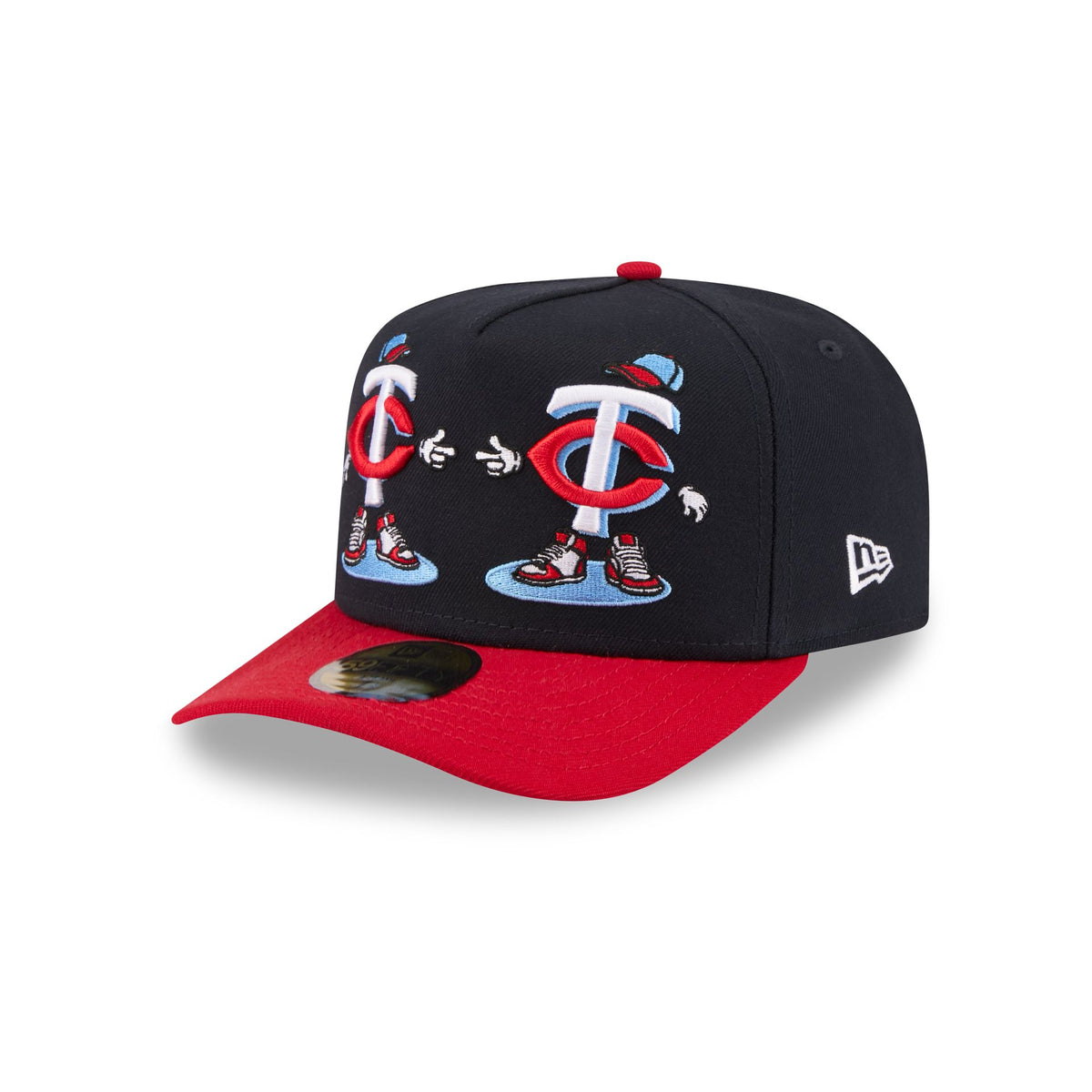Minnesota Twins Cartoon 59FIFTY A-Frame Fitted Hat