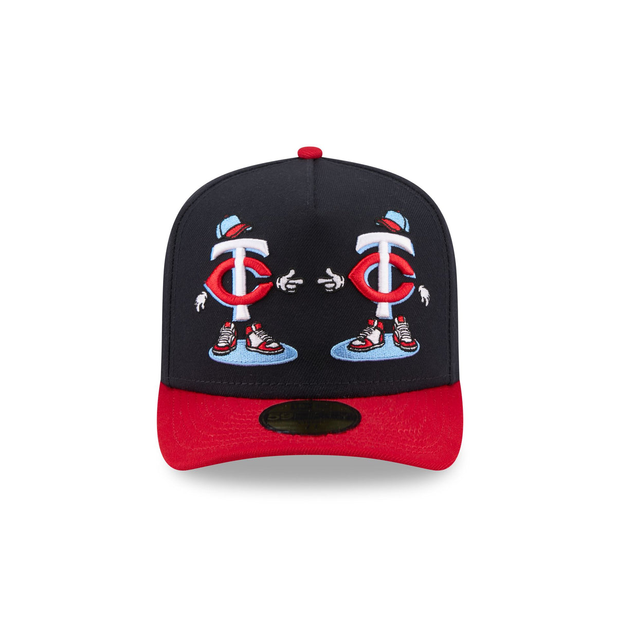 Minnesota Twins Cartoon 59FIFTY A-Frame Fitted Hat