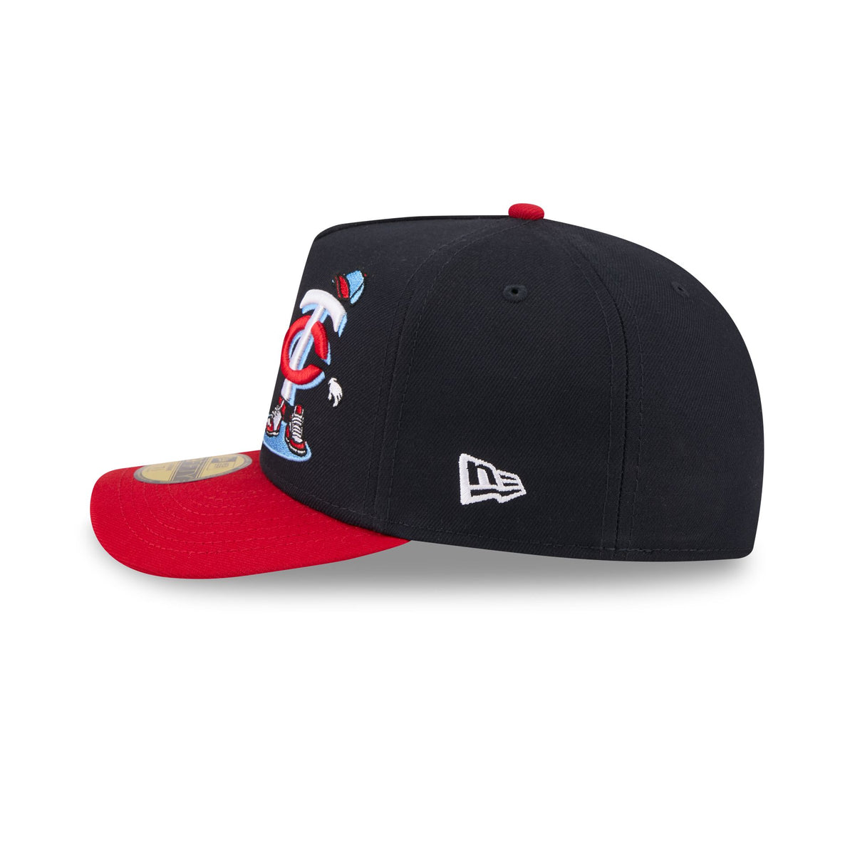 Minnesota Twins Cartoon 59FIFTY A-Frame Fitted Hat