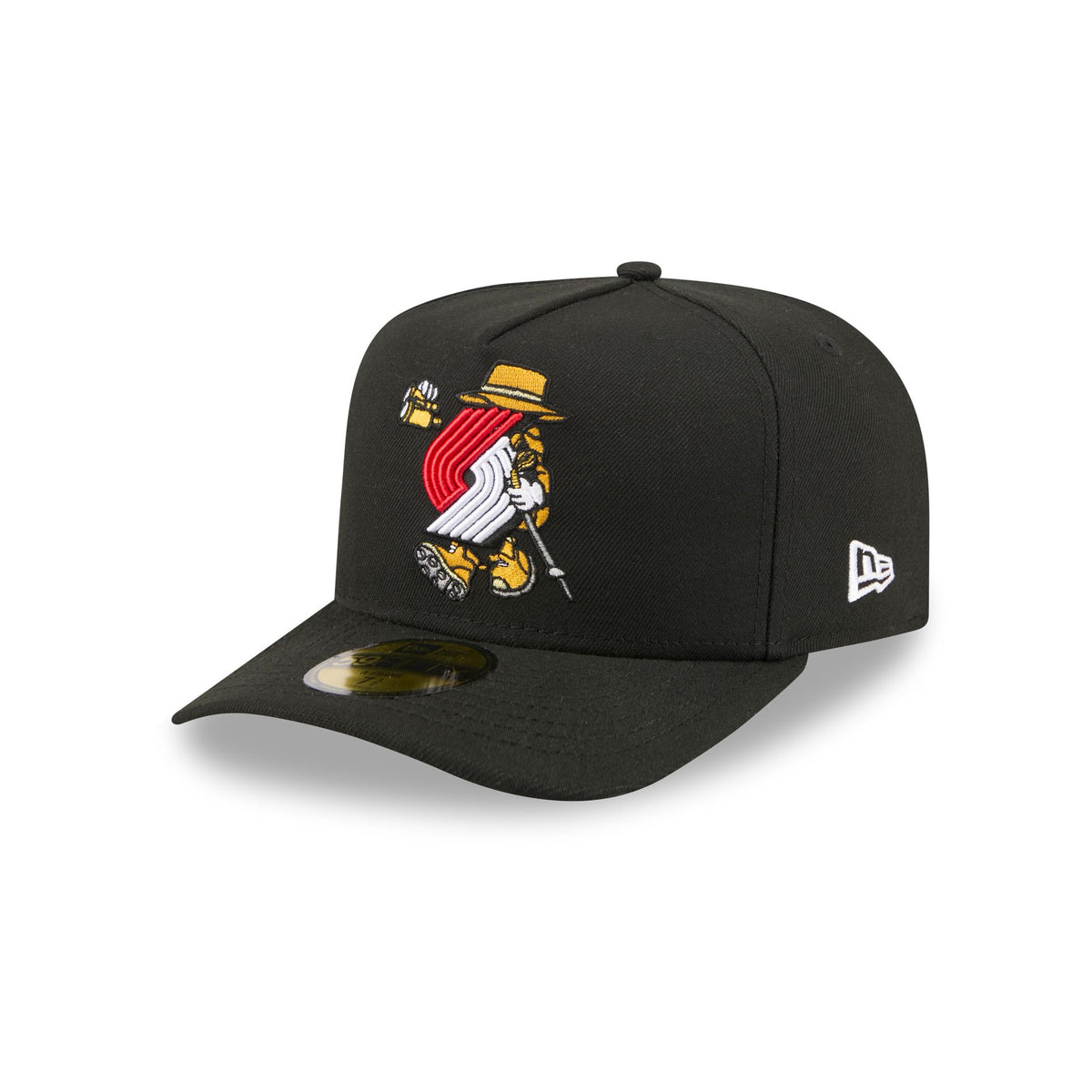 Portland Trail Blazers Cartoon 59FIFTY A-Frame Fitted Hat