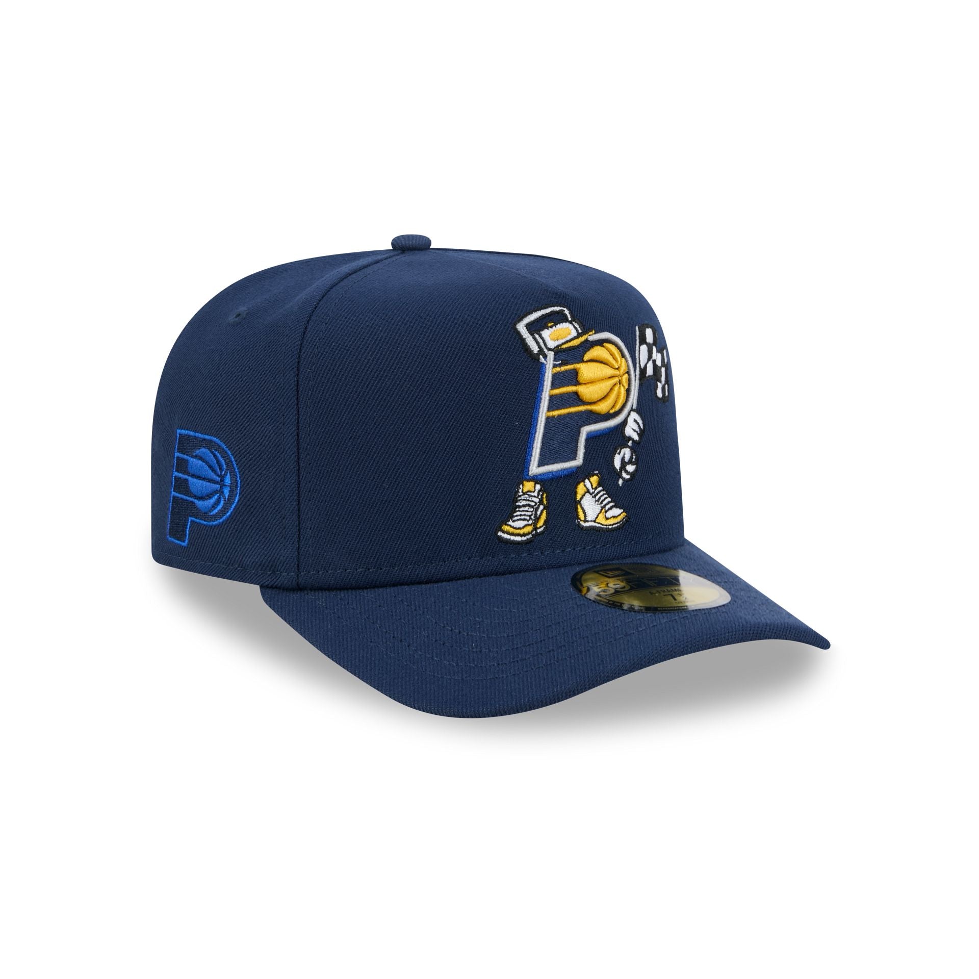 Indiana Pacers Cartoon 59FIFTY A-Frame Fitted Hat