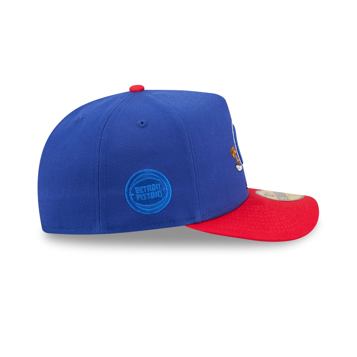Detroit Pistons Cartoon 59FIFTY A-Frame Fitted Hat