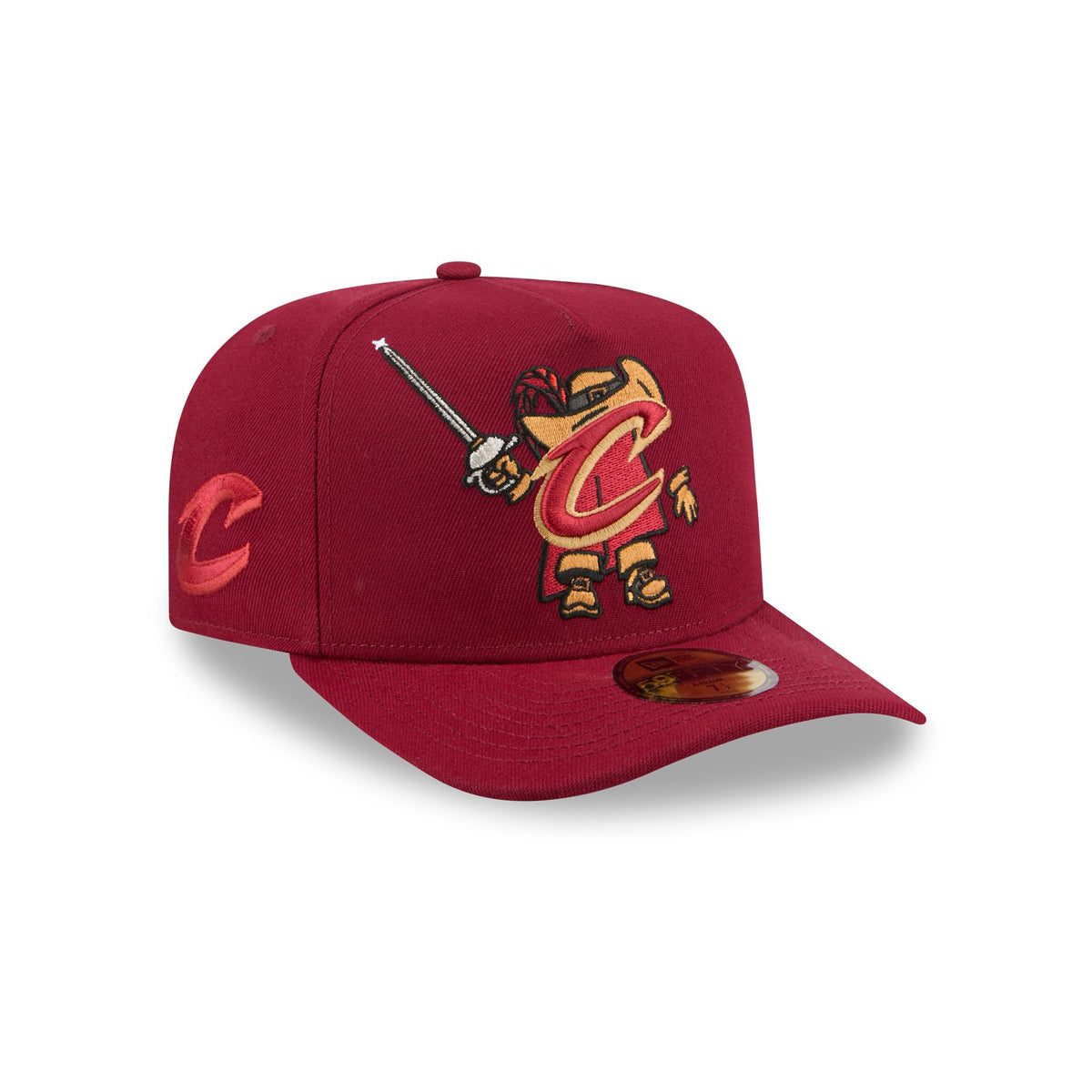 Cleveland Cavaliers Cartoon 59FIFTY A-Frame Fitted Hat