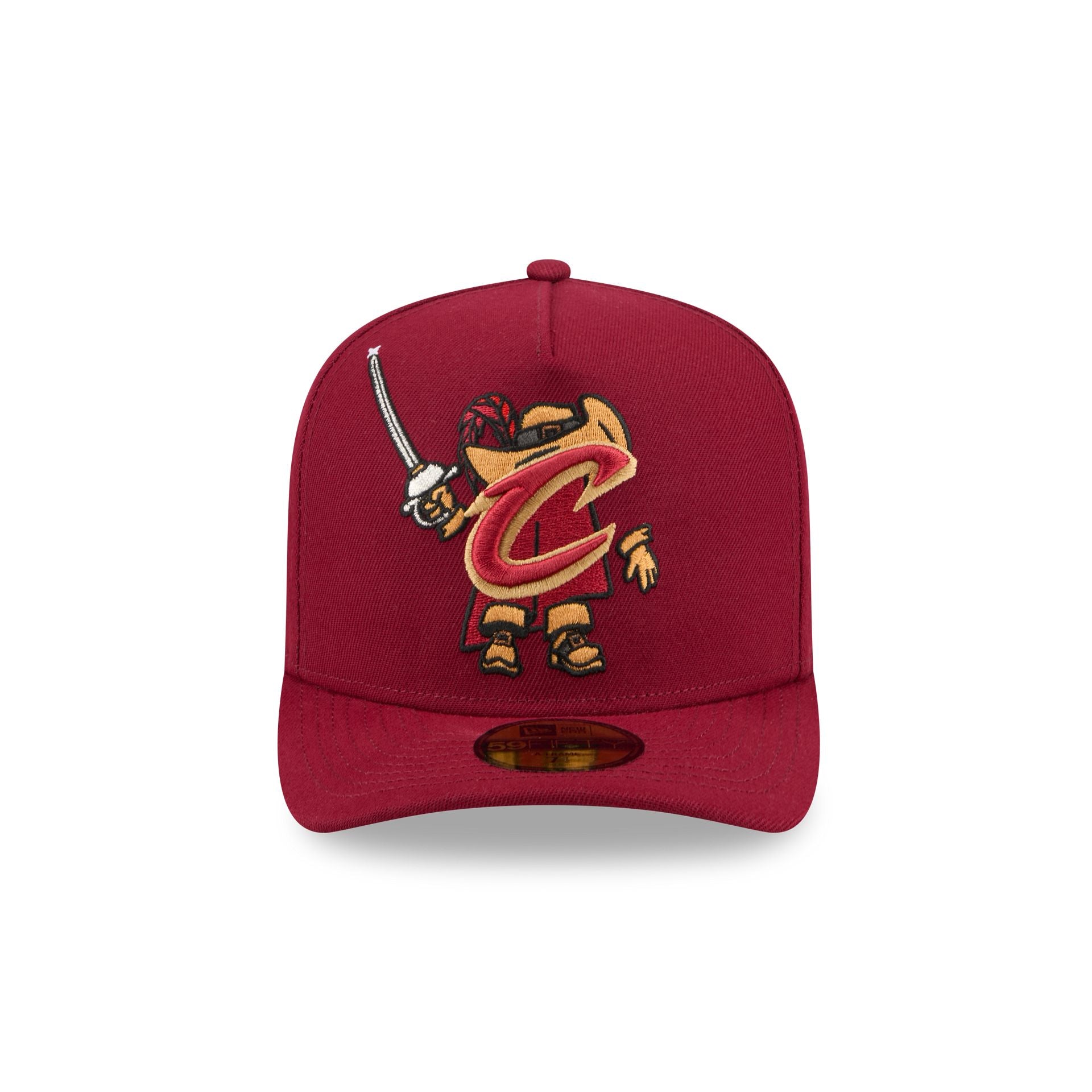 Cleveland Cavaliers Cartoon 59FIFTY A-Frame Fitted Hat