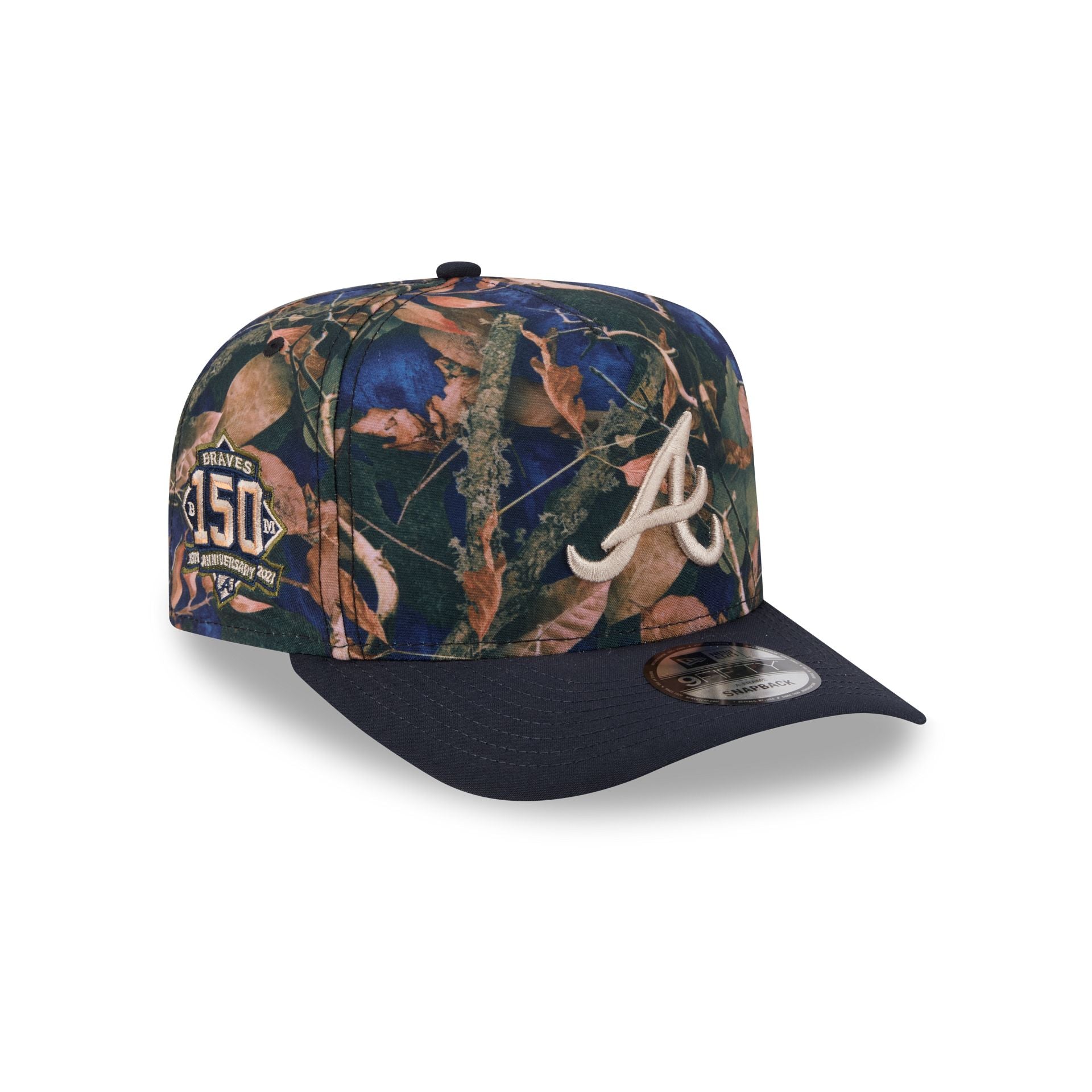 Atlanta Braves Leaves 9FIFTY A-Frame Snapback Hat