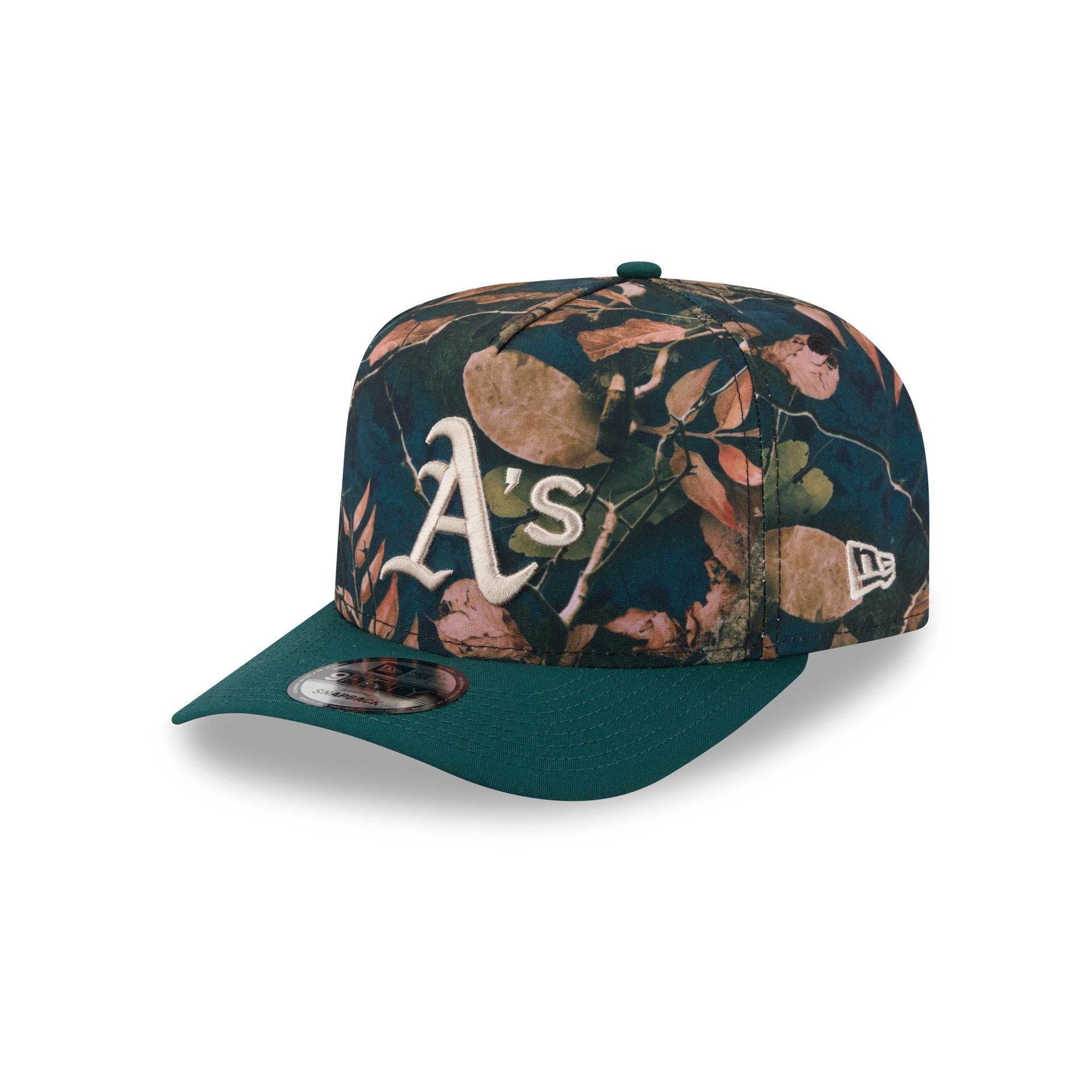 Athletics Leaves 9FIFTY A-Frame Snapback Hat