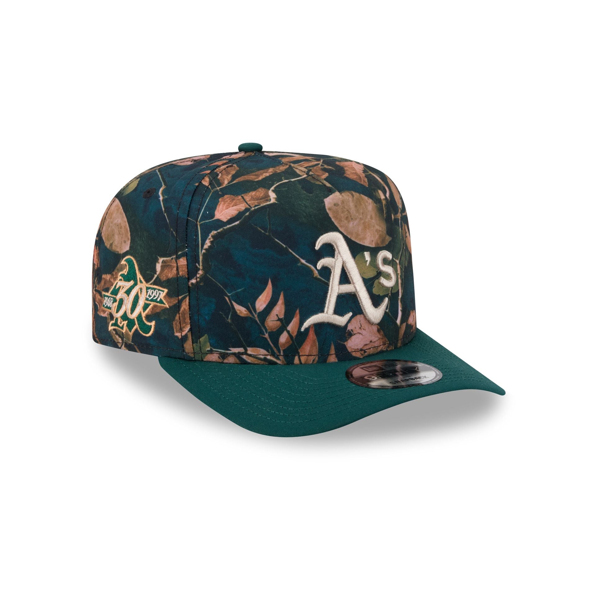 Athletics Leaves 9FIFTY A-Frame Snapback Hat
