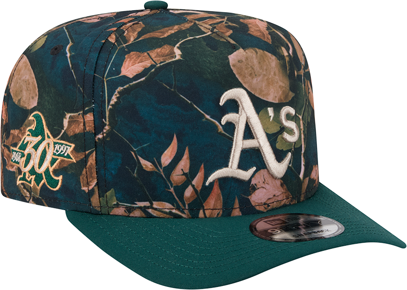 Athletics Leaves 9FIFTY A-Frame Snapback Hat