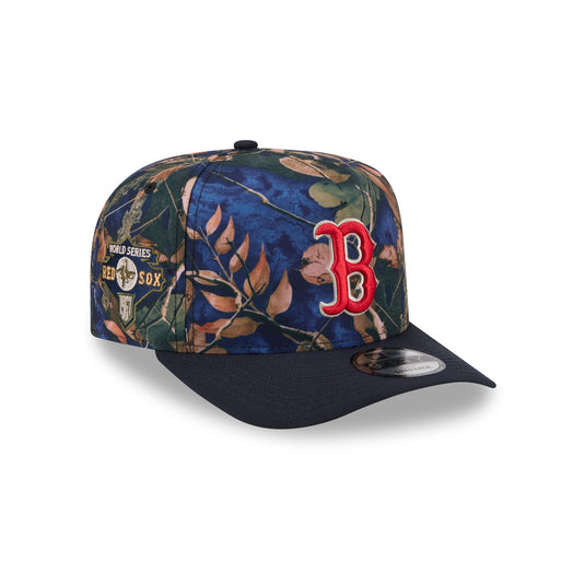 Boston Red Sox Leaves 9FIFTY A-Frame Snapback Hat - New Era Cap