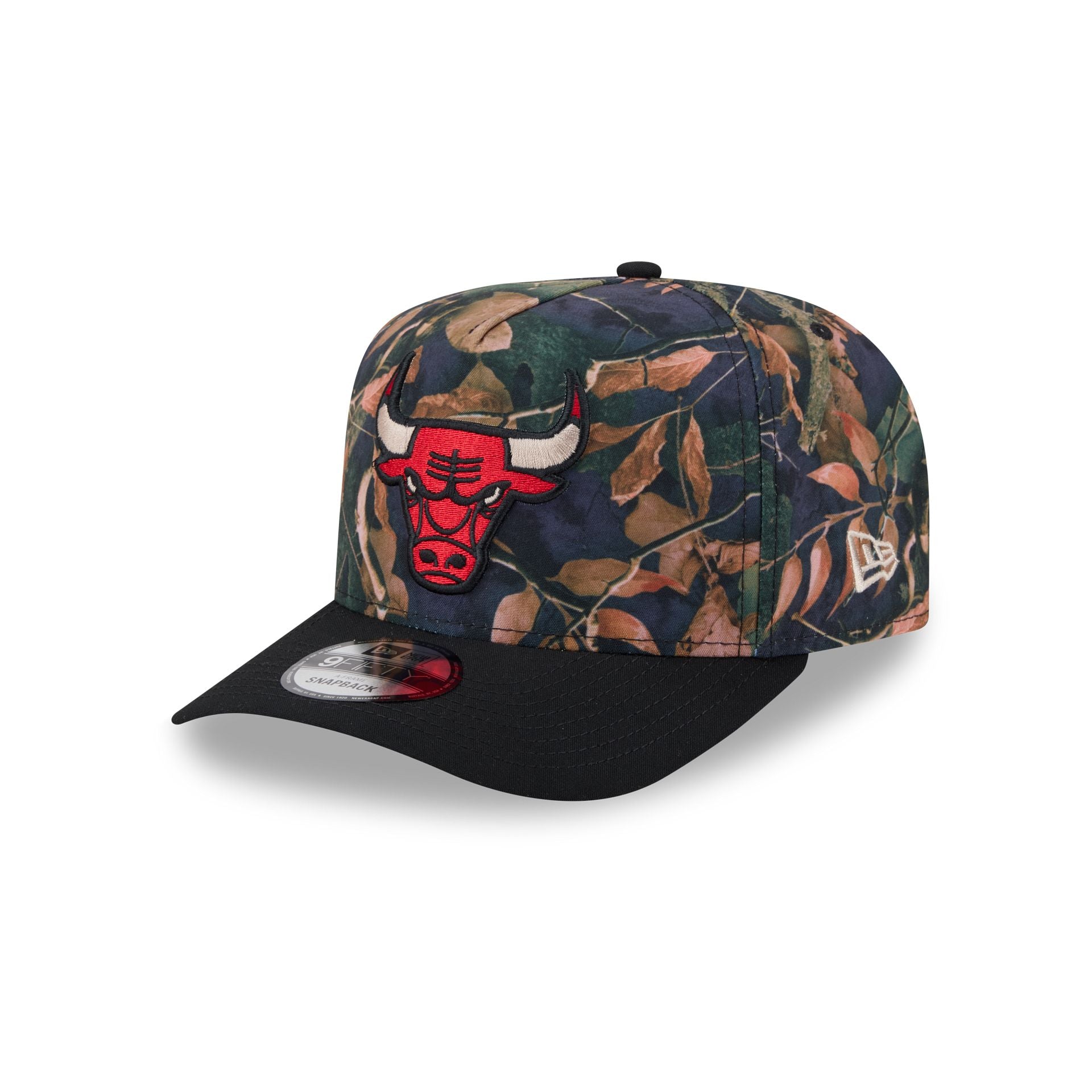 Chicago Bulls Leaves 9FIFTY A-Frame Snapback Hat