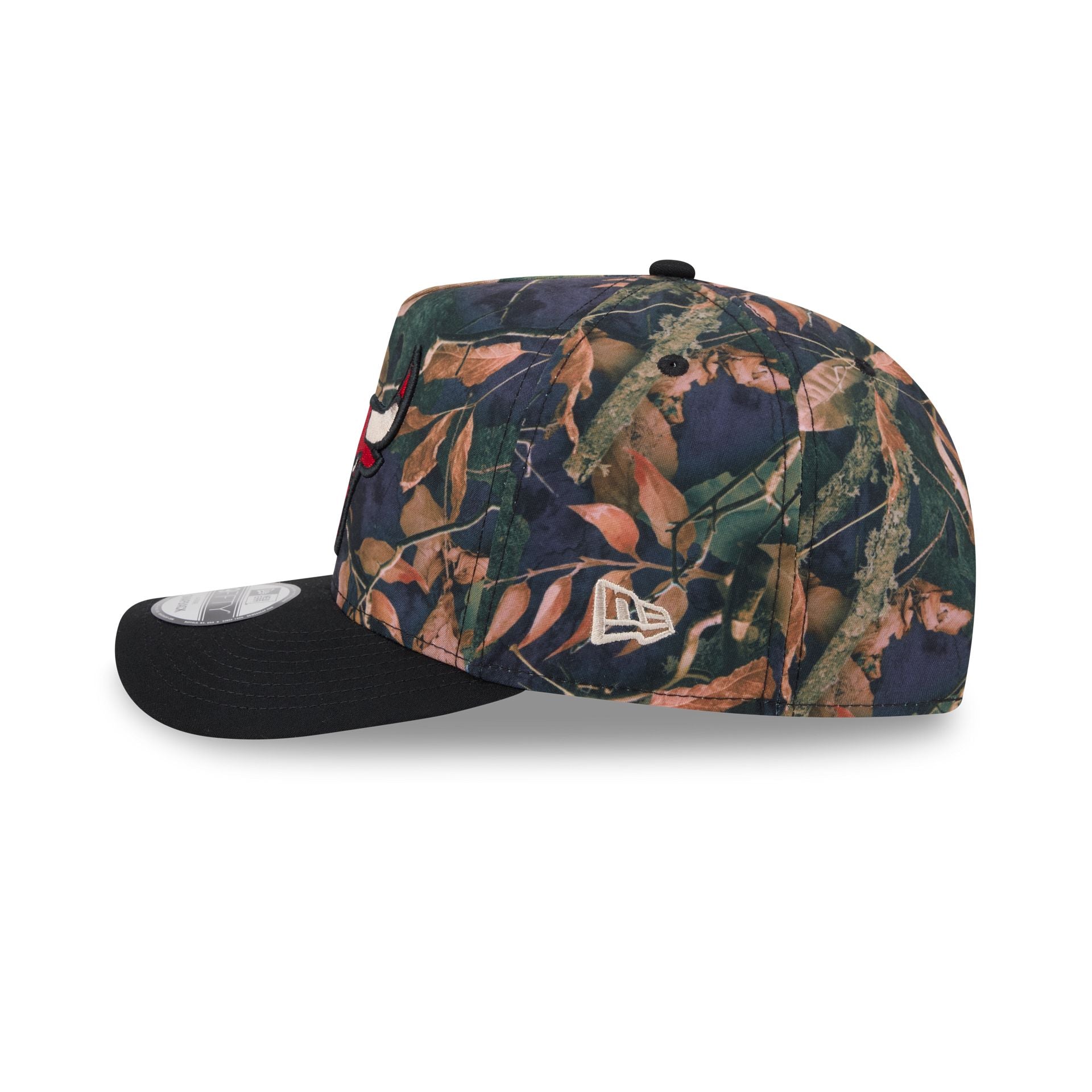 Chicago Bulls Leaves 9FIFTY A-Frame Snapback Hat