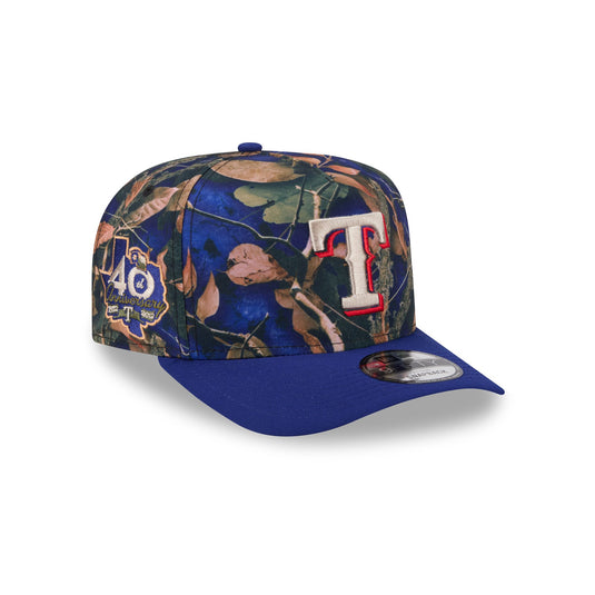 Texas Rangers Leaves 9FIFTY A-Frame Snapback Hat - New Era Cap