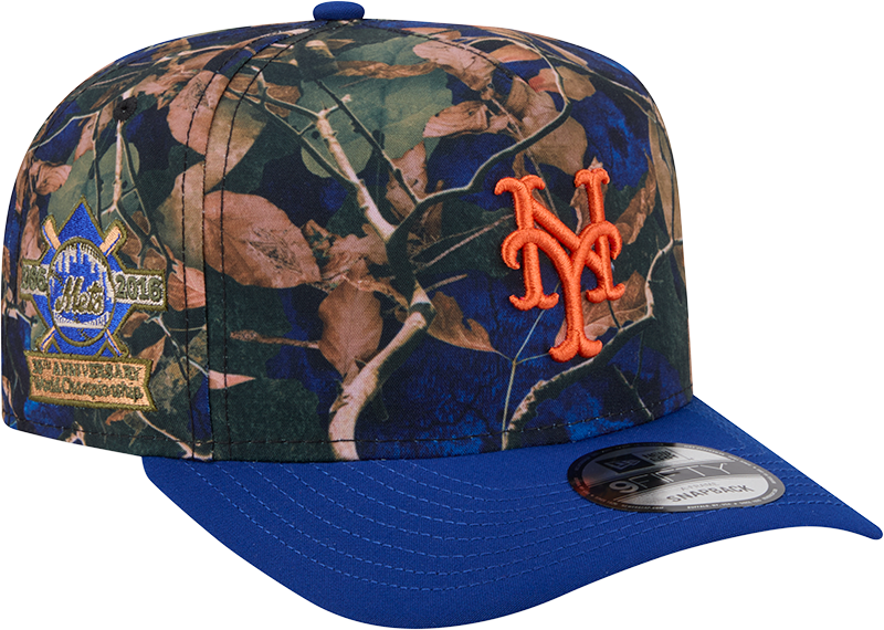 New York Mets Leaves 9FIFTY A-Frame Snapback Hat