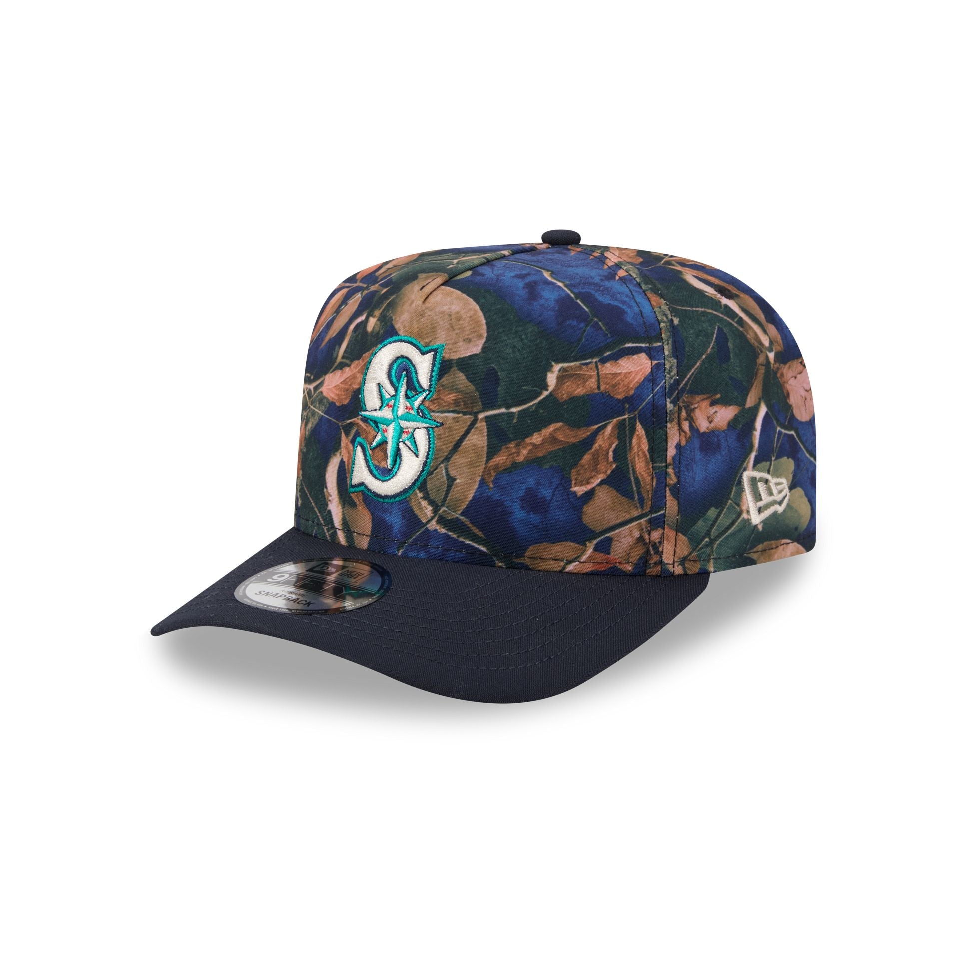 Seattle Mariners Leaves 9FIFTY A-Frame Snapback Hat