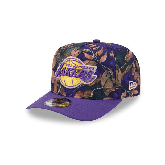 Los Angeles Lakers Leaves 9FIFTY A-Frame Snapback Hat - New Era Cap