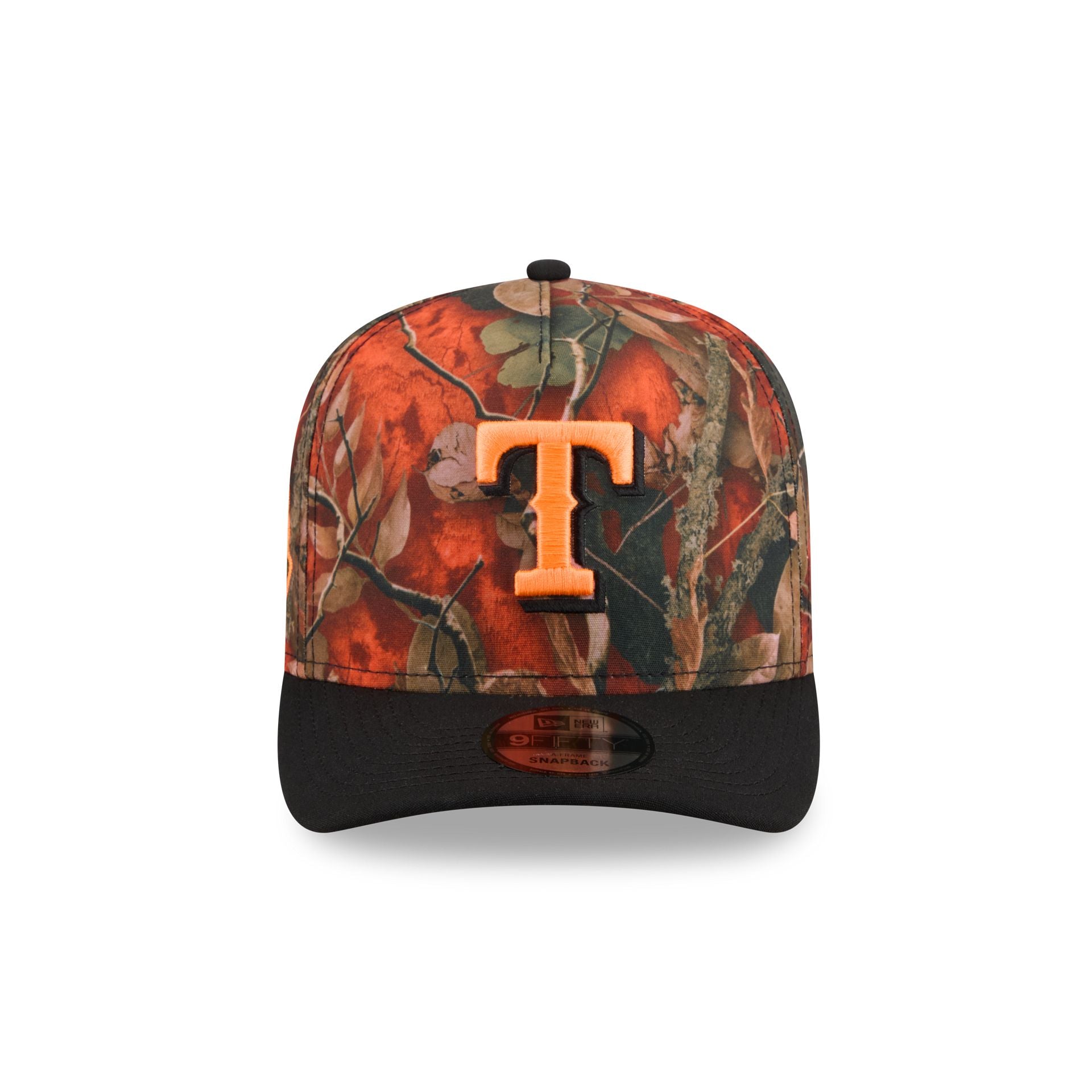 Texas Rangers Amber Leaves 9FIFTY A-Frame Snapback Hat