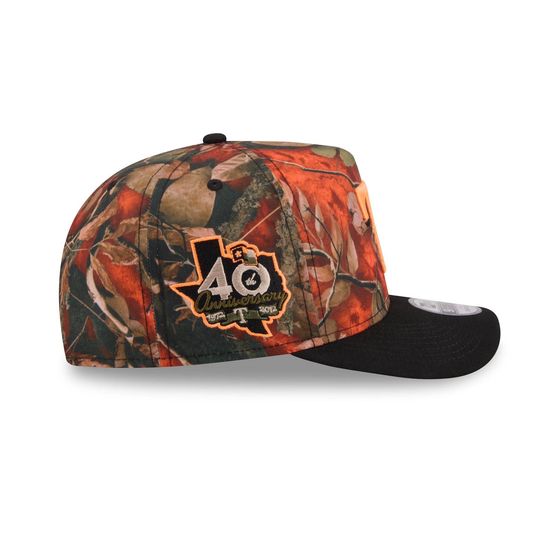 Texas Rangers Amber Leaves 9FIFTY A-Frame Snapback Hat