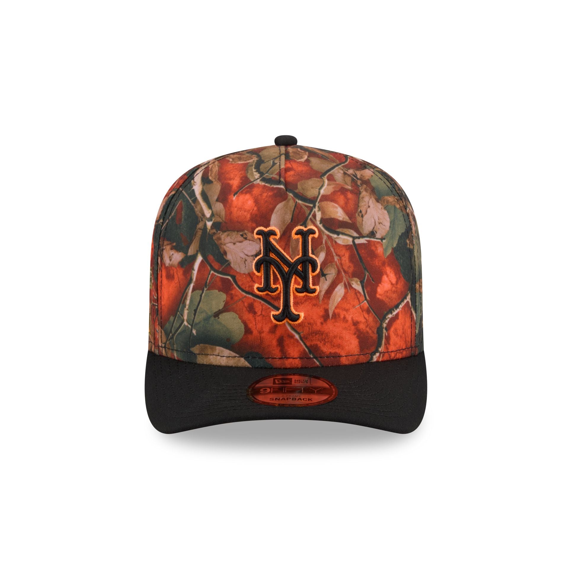 New York Mets Amber Leaves 9FIFTY A-Frame Snapback Hat