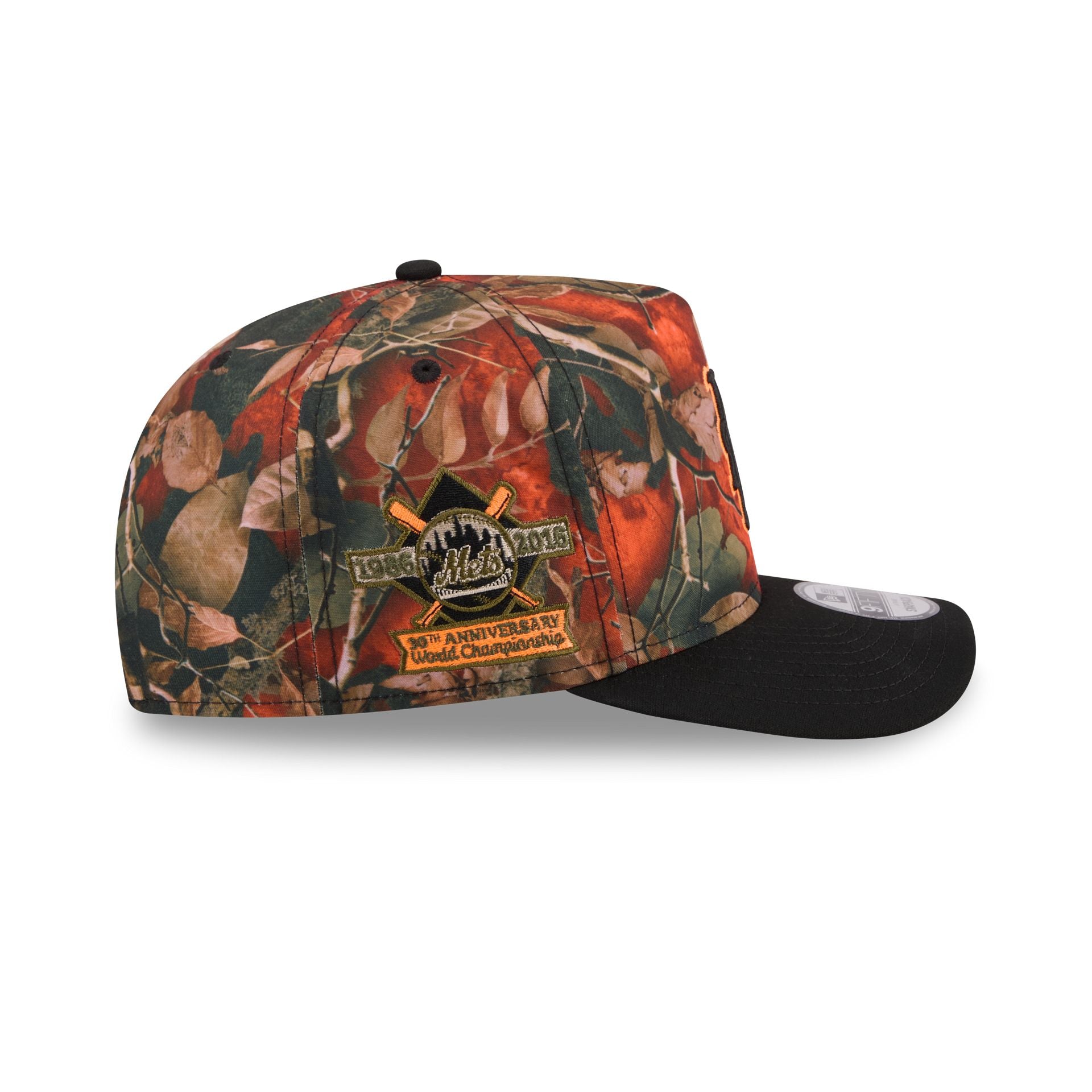 New York Mets Amber Leaves 9FIFTY A-Frame Snapback Hat