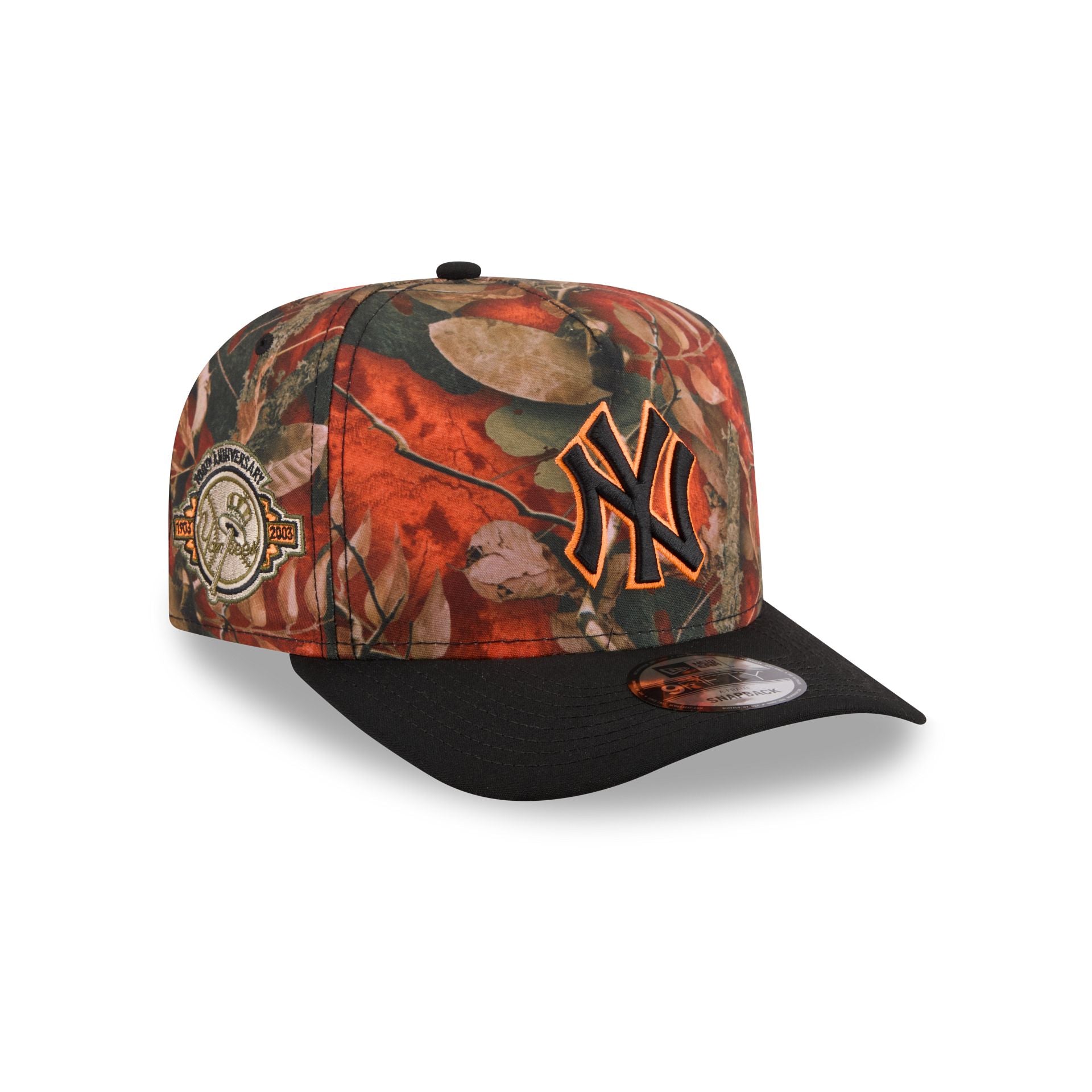 New York Yankees Amber Leaves 9FIFTY A-Frame Snapback Hat